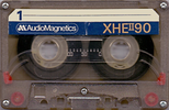 Compact Cassette:  Audio Magnetics - XHE II 90