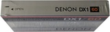 Compact Cassette Denon DX1 60 Type I Normal 1983 Japan