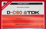 Compact Cassette: TDK  - D 60