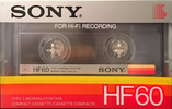 Compact Cassette: Sony  - HF 60