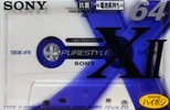 Compact Cassette Sony XII 64 "Purestyle C-64X2D" Type II Chrome 1997 Japan