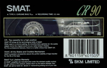 Compact Cassette: Sunkyong Magnetic Limited (SKM) Smat - CR 90