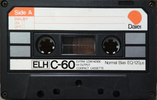 Compact Cassette: Unknown Daiei - ELH 60