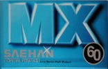 Compact Cassette Saehan MX 60 Type I Normal South Korea