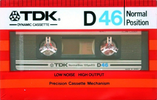 Compact Cassette: TDK  - D 46