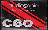 Compact Cassette:  Audiosonic -  60