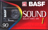 Compact Cassette: BASF  - Sound I 90