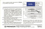 Compact Cassette:  Pioneer - C1 60