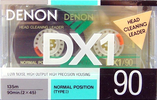 Compact Cassette: Nippon Columbia / Denon Denon - DX1 90