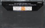 Compact Cassette: FUJI Fuji - FX 46