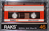 Compact Cassette: RAKS  - High Dynamic 46