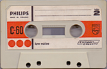 Compact Cassette Philips 60 Type I Normal 1971 Netherlands