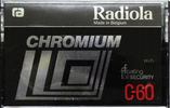 Compact Cassette: Philips Radiola - Chromium 60