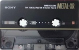 Compact Cassette: Sony  - Metal-XR 60