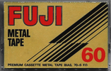 Compact Cassette: FUJI Fuji - Metal Tape 60