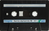 Compact Cassette Magna Ferro Dynamic S 60 Type I Normal 1987 Europe