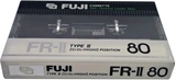 Compact Cassette Fuji FR-II 80 Type II Chrome 1982 Japan