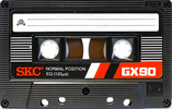 Compact Cassette: Sunkyong Magnetic Limited (SKM) SKC - GX 90