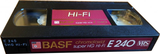 VHS, Video Home System: BASF  - Super HG Hi-Fi 240