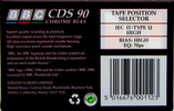 Compact Cassette: Unknown BBC - CDS 90