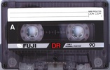 Compact Cassette Fuji DR 90 Type I Normal 1987 North America