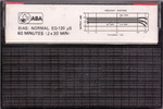 Compact Cassette ABA 60 Type I Normal 1975 Hong Kong