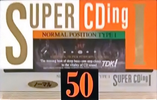 Compact Cassette: TDK  - Super CDing I 50