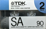 Compact Cassette: TDK  - SA 90