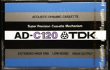 Compact Cassette: TDK  - AD 120