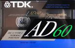 Compact Cassette: TDK  - AD 60