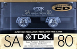 Compact Cassette: TDK  - SA 80