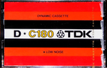 Compact Cassette: TDK  - D 180