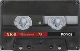 Compact Cassette:  Konica - XR-II 90