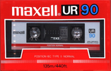 Compact Cassette: Maxell / Hitachi Maxell - UR 90