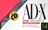 Compact Cassette: TDK  - AD-X 54