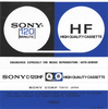 Compact Cassette Sony HF 120 Type I Normal 1972 Japan