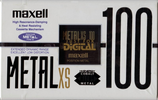 Compact Cassette: Maxell / Hitachi Maxell - Metal XS 100