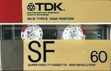 Compact Cassette: TDK  - SF 60