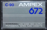 Compact Cassette: AMPEX Ampex - 672 90