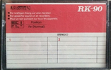 Compact Cassette: Unknown RiTonis -  90