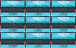 Compact Cassette:  Sanyo -  90