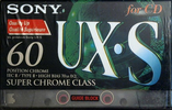 Compact Cassette: Sony  - UX-S 60