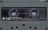 Compact Cassette: Sony  - HF-X 50