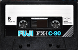 Compact Cassette Fuji FX-I 90 Type I Normal 1977 Europe, North America