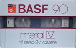 Compact Cassette: BASF  - Metal IV 90