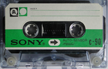 Compact Cassette: Sony  - Auto-Sensor 90