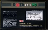 Compact Cassette ROTA RT-X 90 Type I Normal Thailand