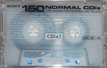 Compact Cassette: Sony  - CDix I 150