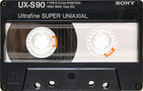 Compact Cassette: Sony  - UX-S 90