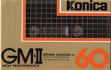 Compact Cassette: AMPEX Konica - GM-II 60